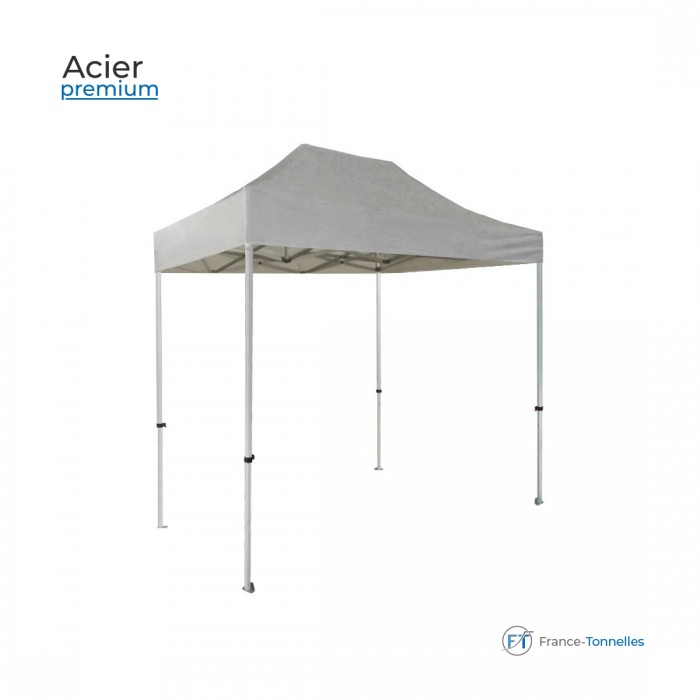 Tonnelle pliante en Acier Premium