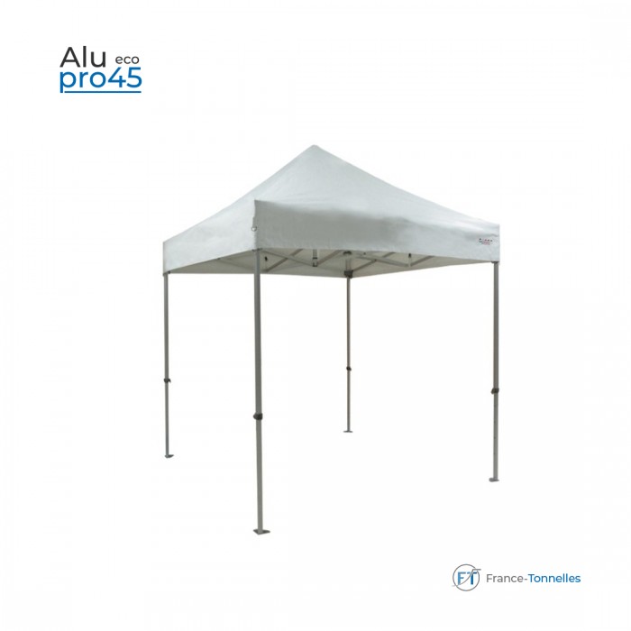 Tente pliante 2x2m Alu Pro 45 ECO (Bleu) - REF 1401S