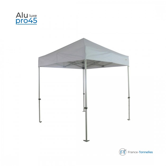 XPTENT - Tonnelle pliante PRO - Alu 45mm 2x2m ● Bâche 380g/m² Étanche