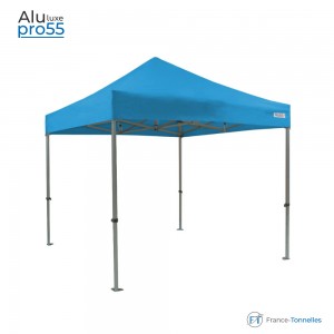 Tonnelle pliante couleur turquoise bâche PVC