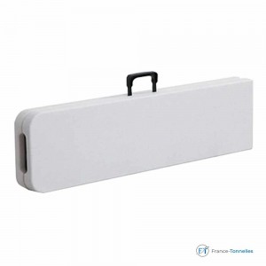 Banc pliant blanc