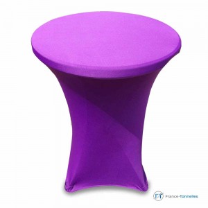 housse violette pour mange debout