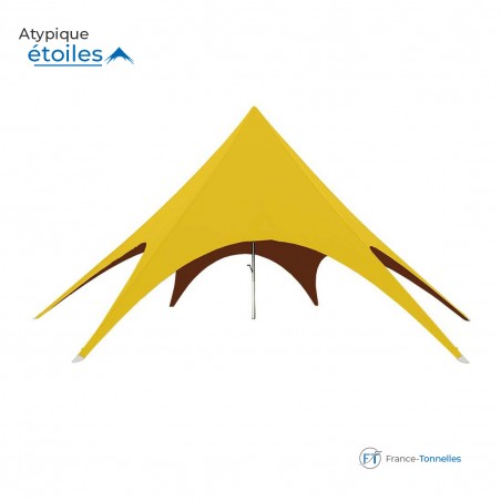 Tente Etoile jaune pour animations