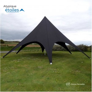 Tente Etoile noire pour animations