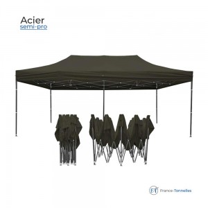 tente pliable 3x6 grise